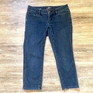 Loft modern crop jeans